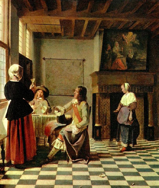 Pieter de Hooch interior